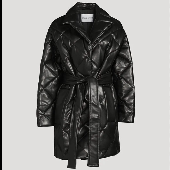 STAUD Jackets & Blazers - STAUD Black Puffer Jacket